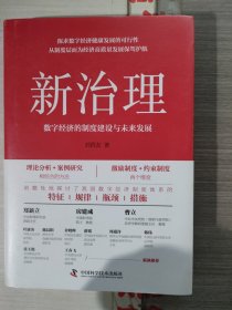 新治理：数字经济的制度建设与未来发展