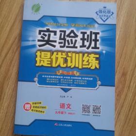 （2016春）实验班提优训练 语文 九年级 下 人教版