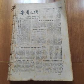 每周文摘1987年（1-53期合订本）