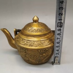 鎏金龙凤呈祥壶