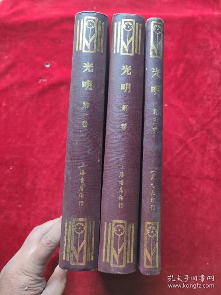 光明（第一卷，第二卷，第三卷）（上海书店影印民国时期的期刊）（16开，精装本）