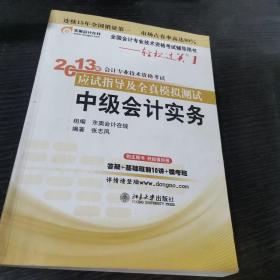 轻松过关（1）·2013年会计专业技术资格考试应试指导及全真模拟测试：中级会计实务