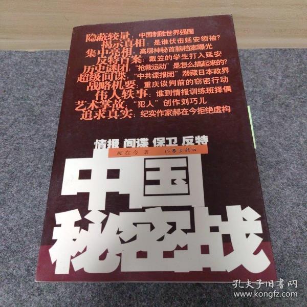 中国秘密战：中共情报、保卫工作纪实