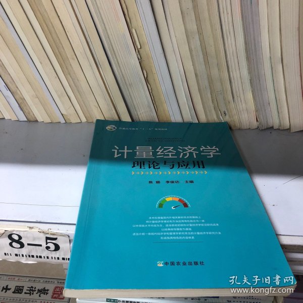 计量经济学理论与应用 焦娜