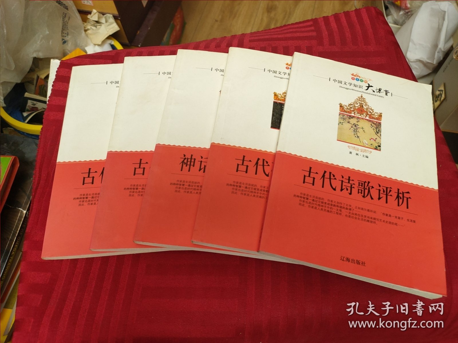 中国文学知识大课堂5本
