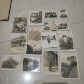 部队黑白照片：重庆某部·摩托连战士「共15张」合售！