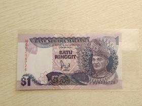 马来西亚1989年1元
