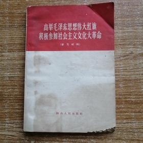 高举毛泽东思想伟大红旗，积极参加社会主义*****。