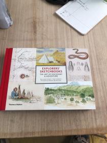 探险者的记事本 进口原版 艺术画集 Explorers' Sketchbooks Huw Lewis Jones Kari Herbert