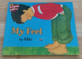 英文书 My Feet (Let's-Read-and-Find-Out Science 1) by Aliki  (Author)