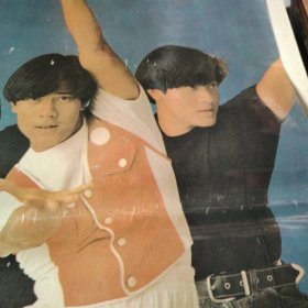 海报郭富城双面覆膜！