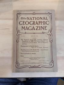 现货 National Geographic 国家地理杂志1910年1月阿拉斯加专辑，发现北极