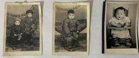 【老照片】三张可爱的儿童照（合售）