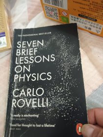 现货英文原版七堂极简物理课Seven Brief Lessons on Physics