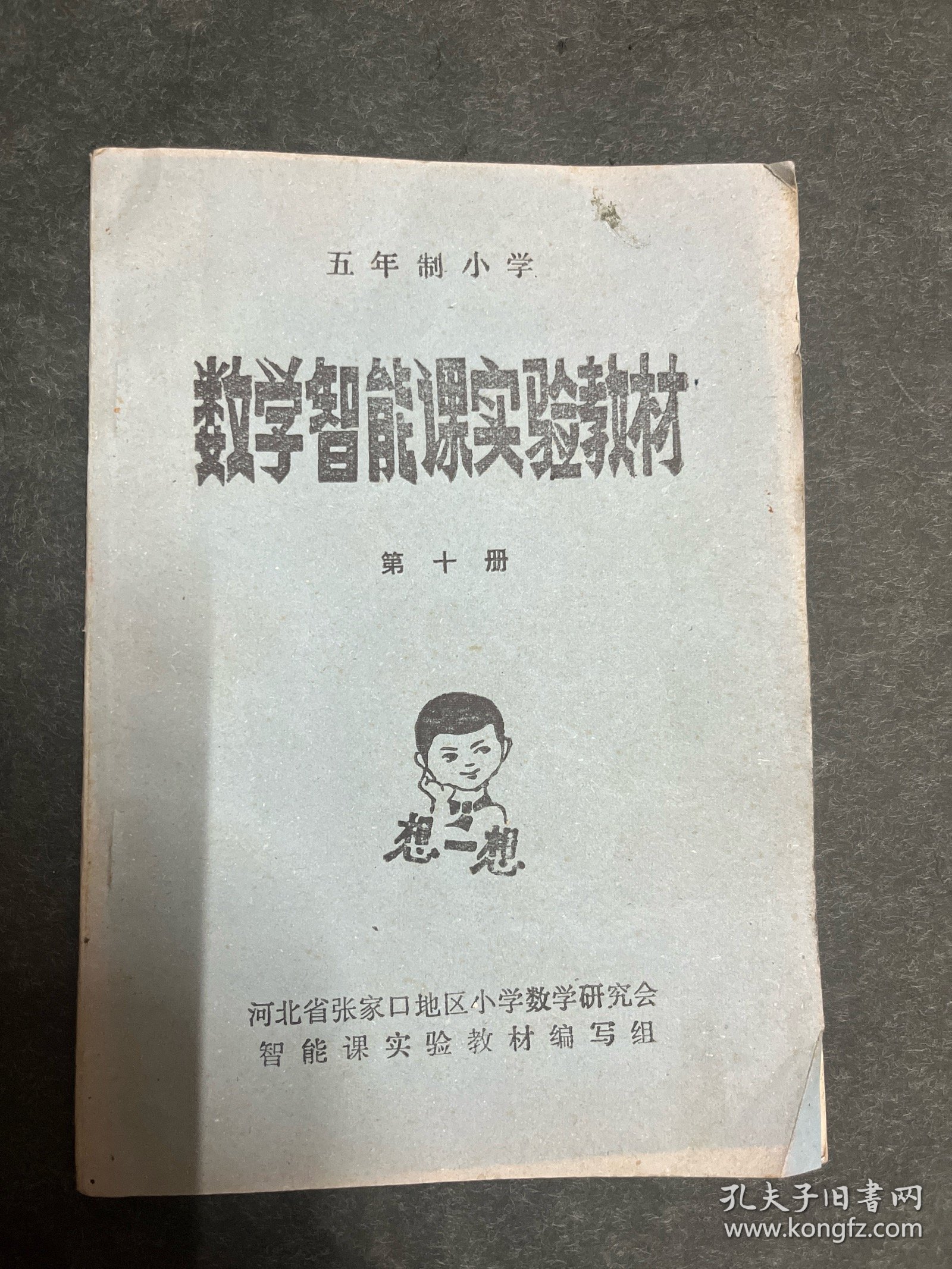 五年制小学数学智能课实验教材 第十册