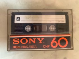 老磁带   SONY CHF60