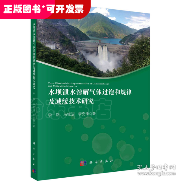 水坝泄水溶解气体过饱和规律及减缓技术研究