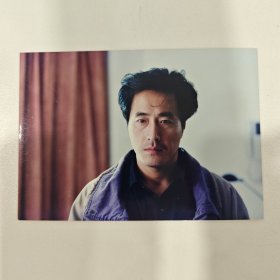著名演员杨立新在电影《甲方乙方》技术员 定妆照 五寸老照片1张