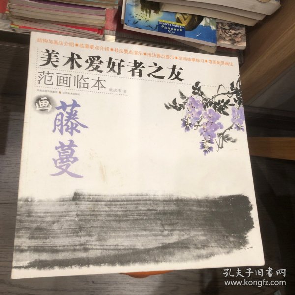 美术爱好者之友·范画临本：画藤蔓