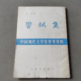 中国现代文学史参考资料,尝试集