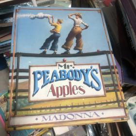 豆豆老师的苹果 英文原版 Mr.Peabody's Apples 精装 绘本