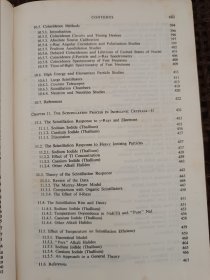 The Theory and Practice of Scintillation Counting 〈闪烁计数的理论与实践〉〔目录见图〕