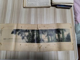 宣传画 丰收 中国画 1973年保真，品稍弱