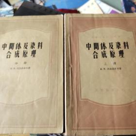 中间体及染料合成原理:上册、中册