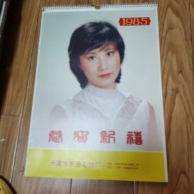 1985年《电影明星》挂历 13张全