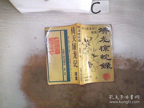 矫龙惊蛇录（上）《倚天屠龙记》续集 (书脊破损）