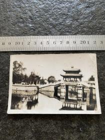民国时期北京万寿山荇桥老照片