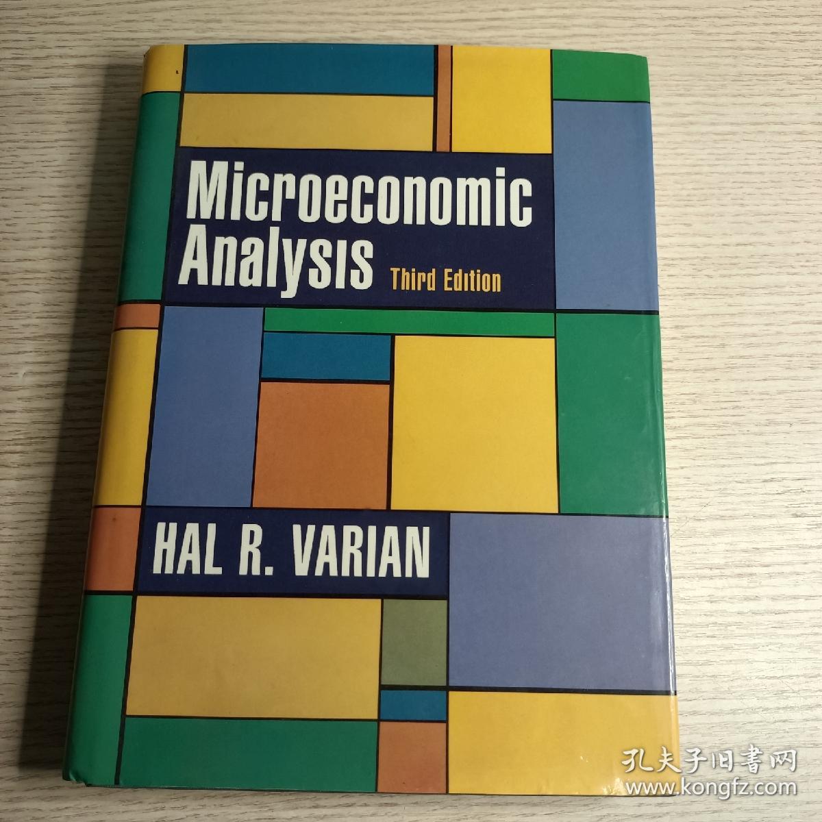 Microeconomic Analysis  Third Edition