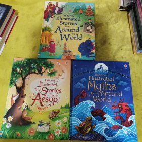 Illustrated Stories from Around the World世界各地的故事绘本 英文原版 3本合售