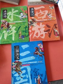 小学生美绘本四大名著：3本合售