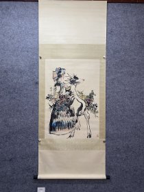 程十发立轴 画芯尺寸94×65