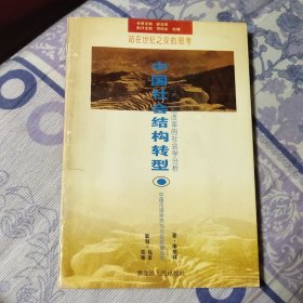 中国社会结构转型 经济体制改革的社会学分析 馆藏书（A区）