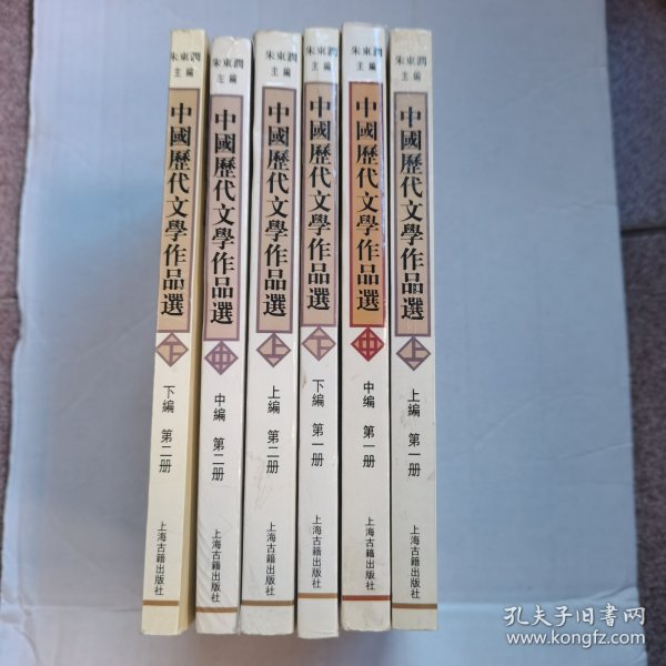 中国历代文学作品  下  （下编 第2册）