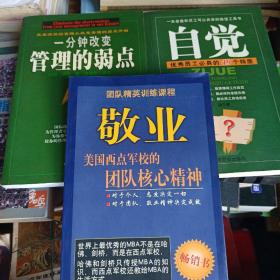 敬业•自觉•一分钟改变管理的弱点（3册合售）