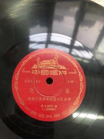 海南琼剧唱片，黑胶唱片，4张，曲目如下，品好！！1、A槟榔乡 B连环坛  广东琼剧团   2、A万花灯 B报花名 广东琼剧团  3、A连环坛、B万花灯 海南区集新琼剧团  4、A三清曲 B欢宴  海南区集新琼剧团