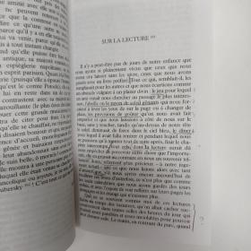 Ecrit sur l'art proust 普鲁斯特 艺术散文集 法语/法文 原版  收录许多重要文章，比如论阅读， 福楼拜风格，仿作等。非再生纸