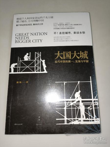 大国大城：当代中国的统一、发展与平衡