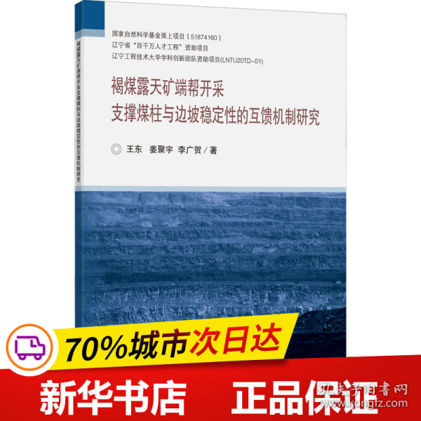 褐煤露天矿端帮开采支撑煤柱与边坡稳定性的互馈机制研究