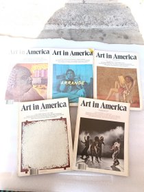 Art in America（美国的艺术）1981年（4、5、6、9、10）5本合售