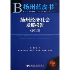 扬州经济社会发展报告(2013)