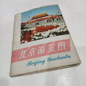 80年代地图:北京游览图