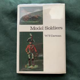 1973初版英国古董模型士兵Model Soldiers Carman，W.Y.1973精装