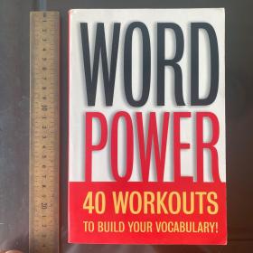WORD POWER 40 workouts to build your vocabulary etymology origin English grammar handbook vocabulary  英文原版