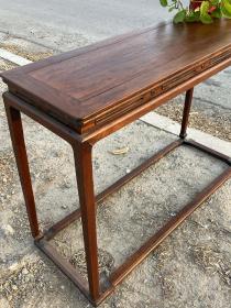 旧藏花梨木文房条案,明式做工,全品如图