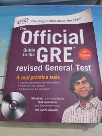 GRE The Official Guide to the Revised General Test with CD-ROM, Second EditionGRE考试官方指南：第2版