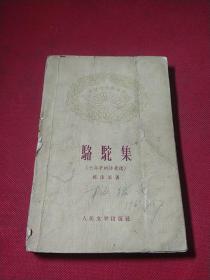 骆驼集(十年来的诗歌选)